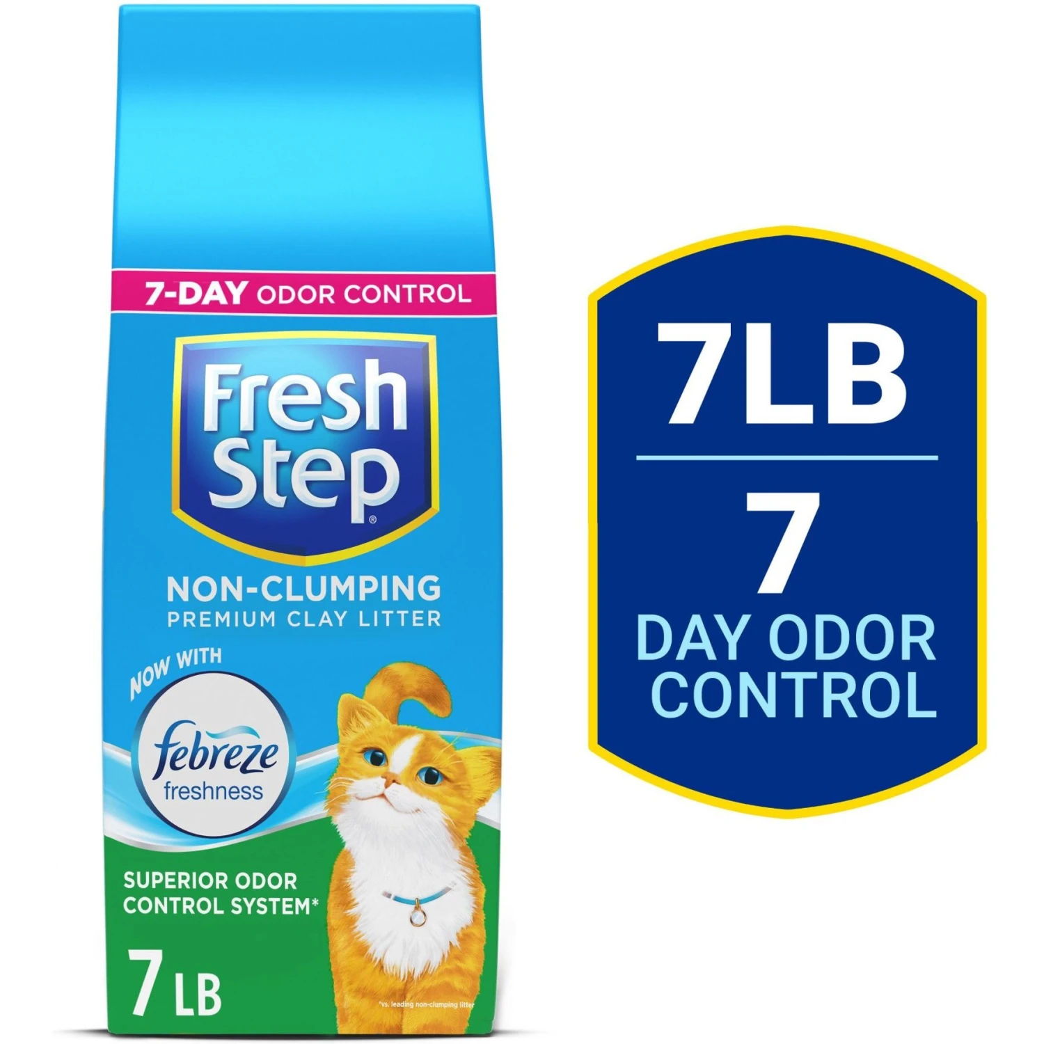 Fresh Step Premium Scented Non-Clumping Cat Litter 3 Fresh Step Premium Scented Non-Clumping Cat Litter