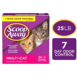 Scoop Away Multi-Cat Meadow Fresh Scented Clumping Clay Cat Litter
