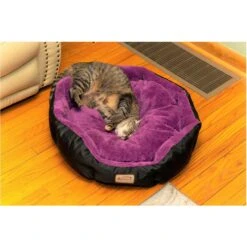 Armarkat Soft Cat Bed, Purple & Black, Large -Pet Supplies Store 515662 PT5. AC SS1800 V1649349870