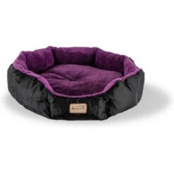 Armarkat Soft Cat Bed, Purple & Black, Large -Pet Supplies Store 515662 PT6. AC SS1800 V1649342609