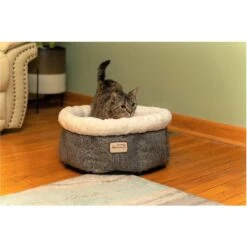 Armarkat Cozy Cat Bed, Beige & Gray 16 Armarkat Cozy Cat Bed, Beige & Gray -Pet Supplies Store 515678 PT5. AC SS1800 V1649345226