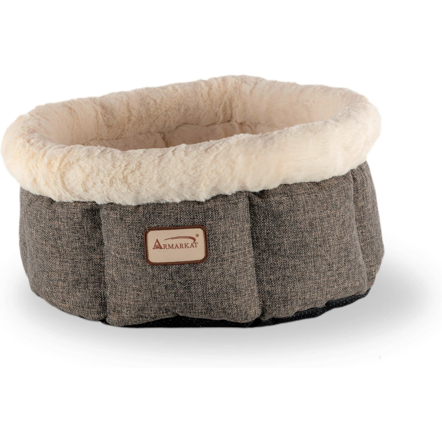 Armarkat Cozy Cat Bed, Beige & Gray 9 Armarkat Cozy Cat Bed, Beige & Gray - Image 7