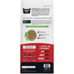 World's Best Multi-Cat Unscented Clumping Corn Cat Litter -Pet Supplies Store 52450 PT2. AC SS1800 V1685651521