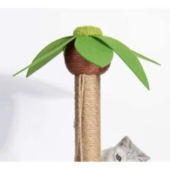 Lovely Caves Coconut Palm Tree Cat Scratching Post, Brown, Large -Pet Supplies Store 525718 PT2. AC SS1800 V1658230589
