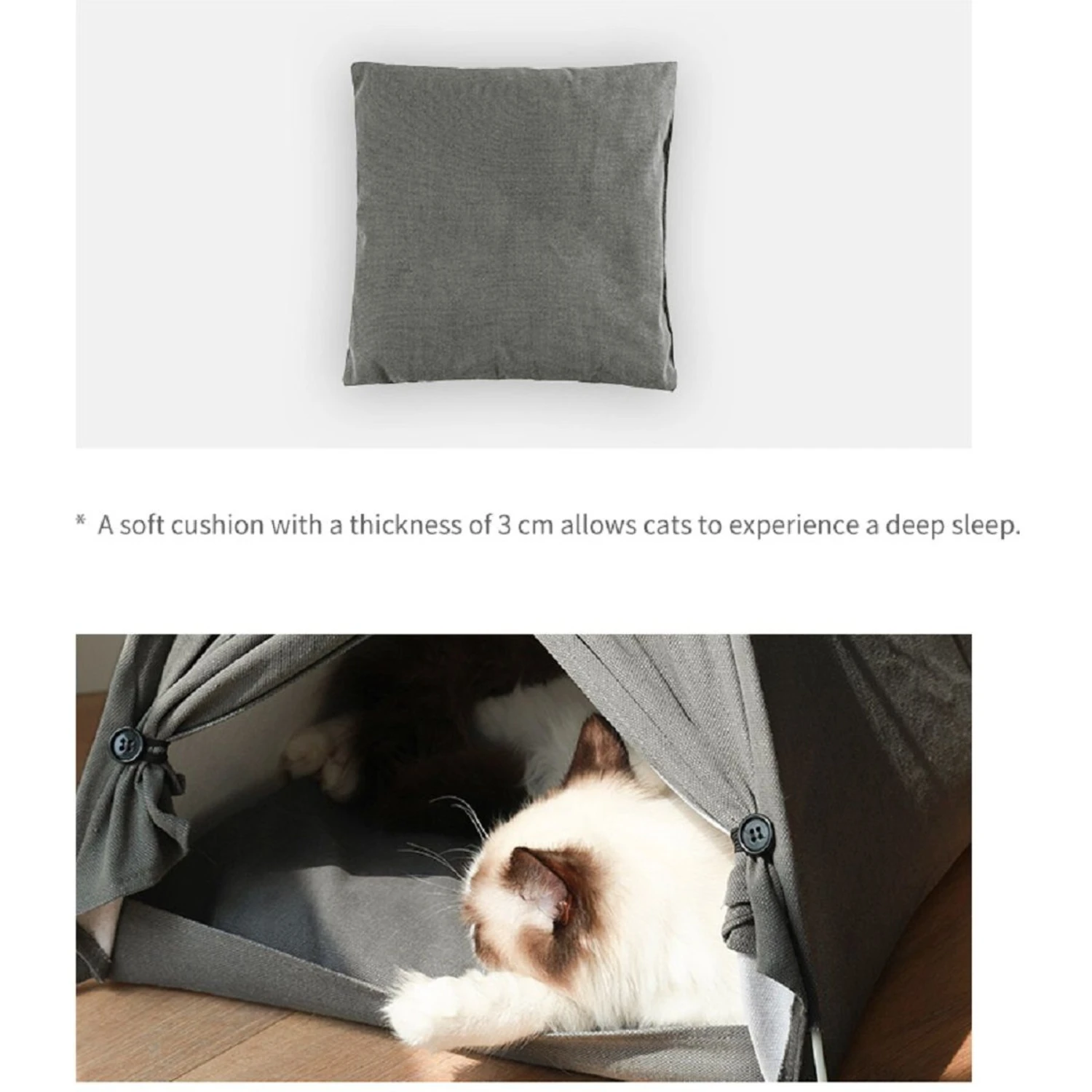 Lovely Caves Dog & Cat Tent 8 Lovely Caves Dog & Cat Tent - Image 6