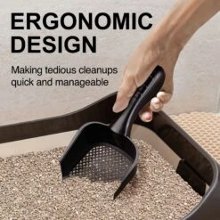 SunGrow Corner Box Clumping Fine Sand Cat Litter Scooper 13 SunGrow Corner Box Clumping Fine Sand Cat Litter Scooper -Pet Supplies Store 536566 PT4. AC SS1800 V1670595473