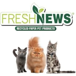 Fresh News Non-Clumping Scented Paper Cat Litter, 25-lb Bag 17 Fresh News Non-Clumping Scented Paper Cat Litter, 25-lb Bag -Pet Supplies Store 539206 PT6. AC SS1800 V1667517856