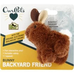 OurPets Backyard Squeaking Bunny Cat Toy 10 OurPets Backyard Squeaking Bunny Cat Toy -Pet Supplies Store 55742 PT2. AC SS1800 V1526316428