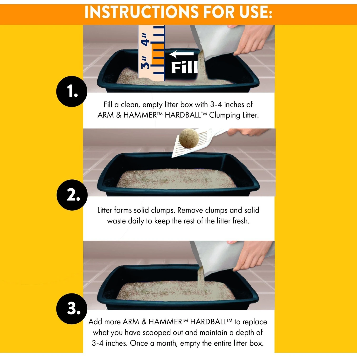 Arm & Hammer Litter Platinum Hardball Garden Bloom Lightweight Easy No-Mess Scooping Clumping Cat Litter 10 Arm & Hammer Litter Platinum Hardball Garden Bloom Lightweight Easy No-Mess Scooping Clumping Cat Litter - Image 8