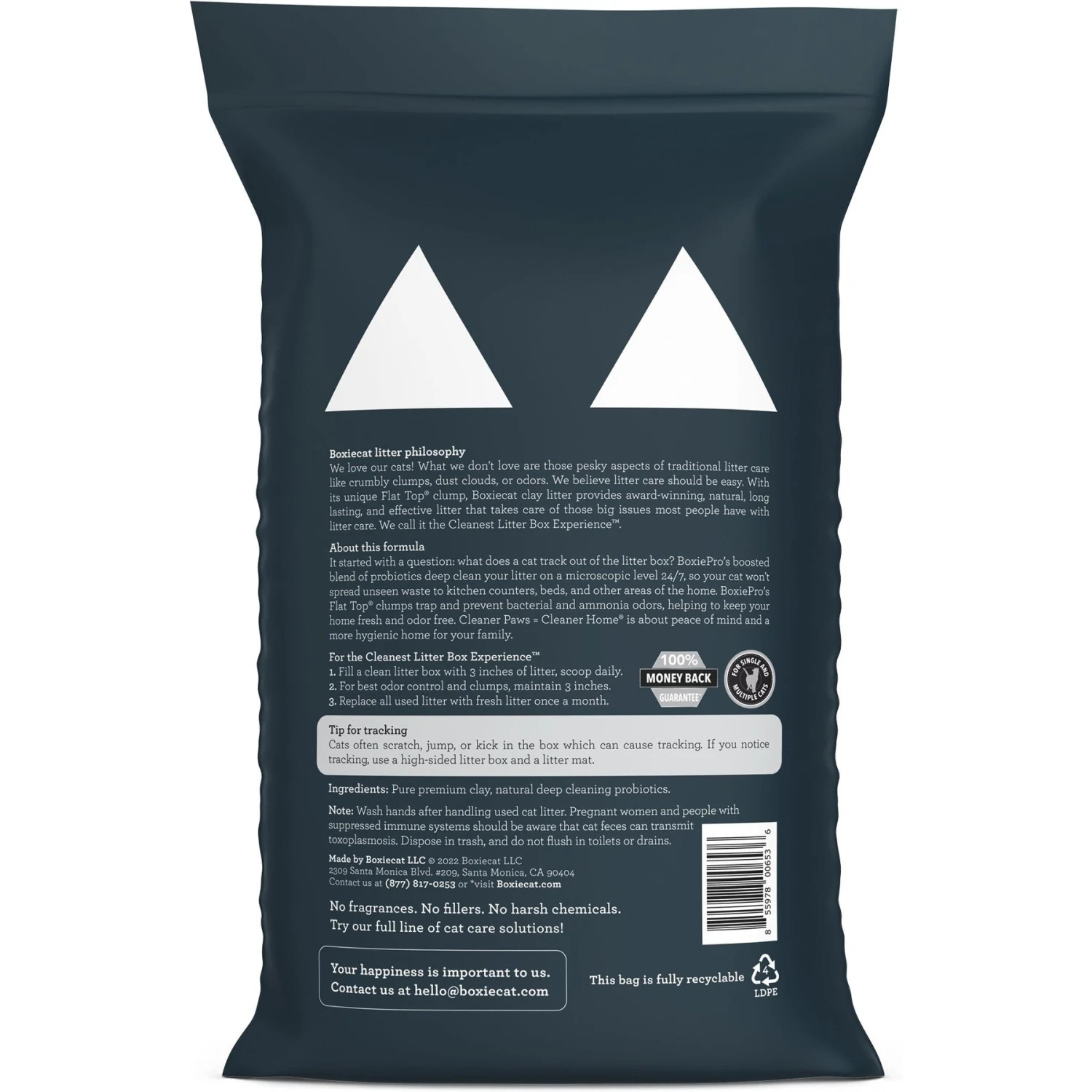 Boxiecat Deep Clean Unscented Probiotic Clumping Clay Cat Litter 4 Boxiecat Deep Clean Unscented Probiotic Clumping Clay Cat Litter - Image 2