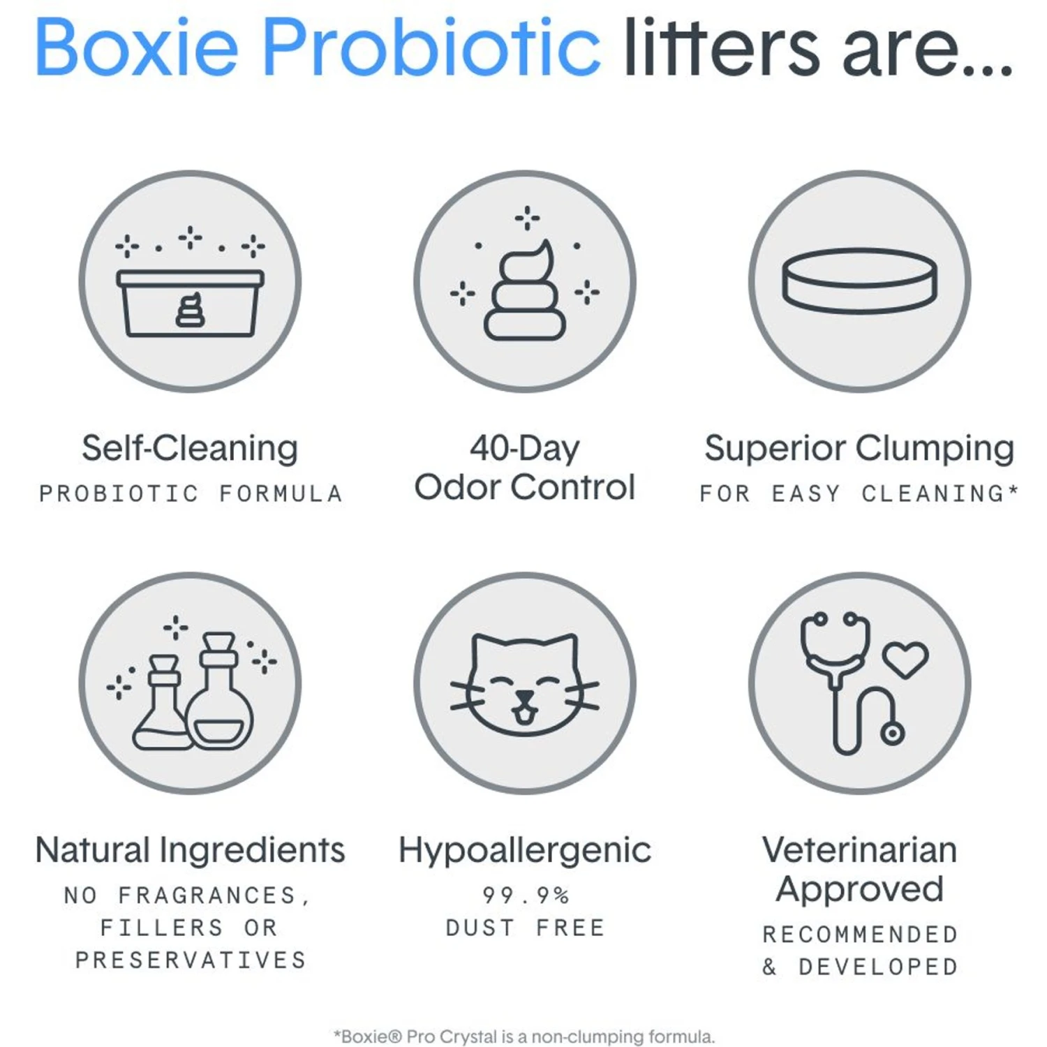 Boxiecat Deep Clean Unscented Probiotic Clumping Clay Cat Litter 7 Boxiecat Deep Clean Unscented Probiotic Clumping Clay Cat Litter - Image 5