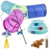 Frisco Bird With Feathers Teaser Wand Cat Toy With Catnip + 3 Items -Pet Supplies Store 582510 MAIN. AC SS1800 V1658237026