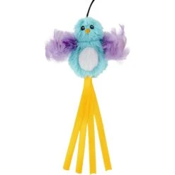 Frisco Bird With Feathers Teaser Wand Cat Toy With Catnip + 3 Items -Pet Supplies Store 582510 PT4. AC SS1800 V1658238982