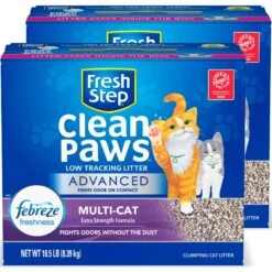 Fresh Step Advanced Clean Paws Multi Cat Litter, 18.5-lb Box, 2 Count 17 Fresh Step Advanced Clean Paws Multi Cat Litter, 18.5-lb Box, 2 Count -Pet Supplies Store 605118 PT6. AC SS1800 V1695149067