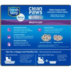 Fresh Step Advanced Clean Paws Multi Cat Litter, 18.5-lb Box, 2 Count 18 Fresh Step Advanced Clean Paws Multi Cat Litter, 18.5-lb Box, 2 Count -Pet Supplies Store 605118 PT7. AC SS1800 V1695154387