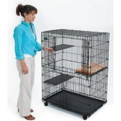 MidWest Collapsible Wire Cat Cage Playpen 13 MidWest Collapsible Wire Cat Cage Playpen -Pet Supplies Store 60753 PT3. AC SS1800 V1477401183