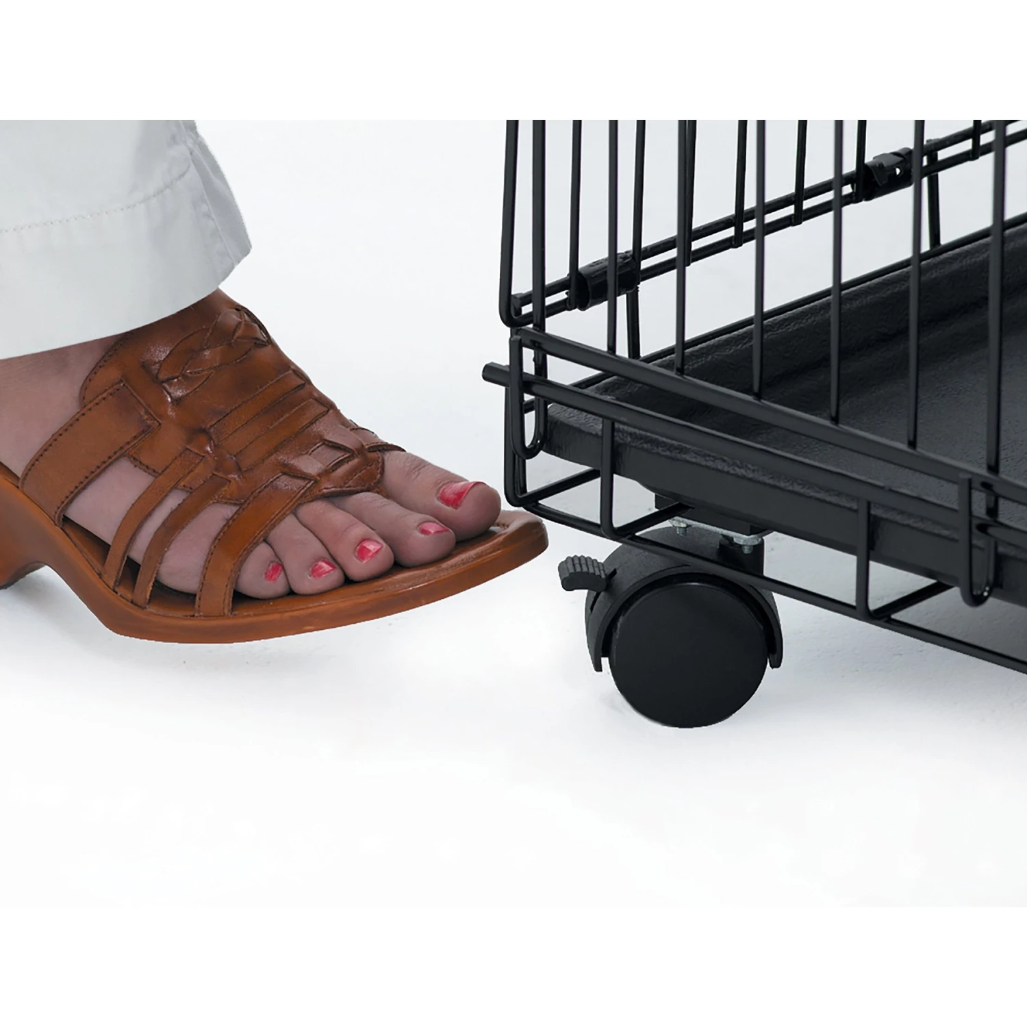 MidWest Collapsible Wire Cat Cage Playpen 7 MidWest Collapsible Wire Cat Cage Playpen - Image 5