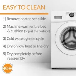 K&H Pet Products Thermo-Pet Nest Covered Indoor Heated Cat Bed House, Gray, Small 13 K&H Pet Products Thermo-Pet Nest Covered Indoor Heated Cat Bed House, Gray, Small -Pet Supplies Store 614006 PT5. AC SS1800 V1662587181