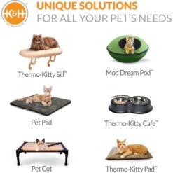 K&H Pet Products Thermo-Kitty Bed Indoor Heated Cat Bed 17 K&H Pet Products Thermo-Kitty Bed Indoor Heated Cat Bed -Pet Supplies Store 61594 PT8. AC SS1800 V1692212253