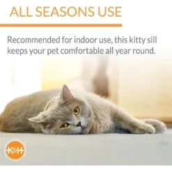 K&H Pet Products Deluxe Kitty Sill Cat Window Perch -Pet Supplies Store 61646 PT4. AC SS1800 V1637627847