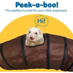 SunGrow Hide & Seek Collapsible Entertainment Cat & Ferret Play Tube & Pop Up Tunnel, Brown, 48-in 11 SunGrow Hide & Seek Collapsible Entertainment Cat & Ferret Play Tube & Pop Up Tunnel, Brown, 48-in -Pet Supplies Store 616598 PT3. AC SS1800 V1691603927