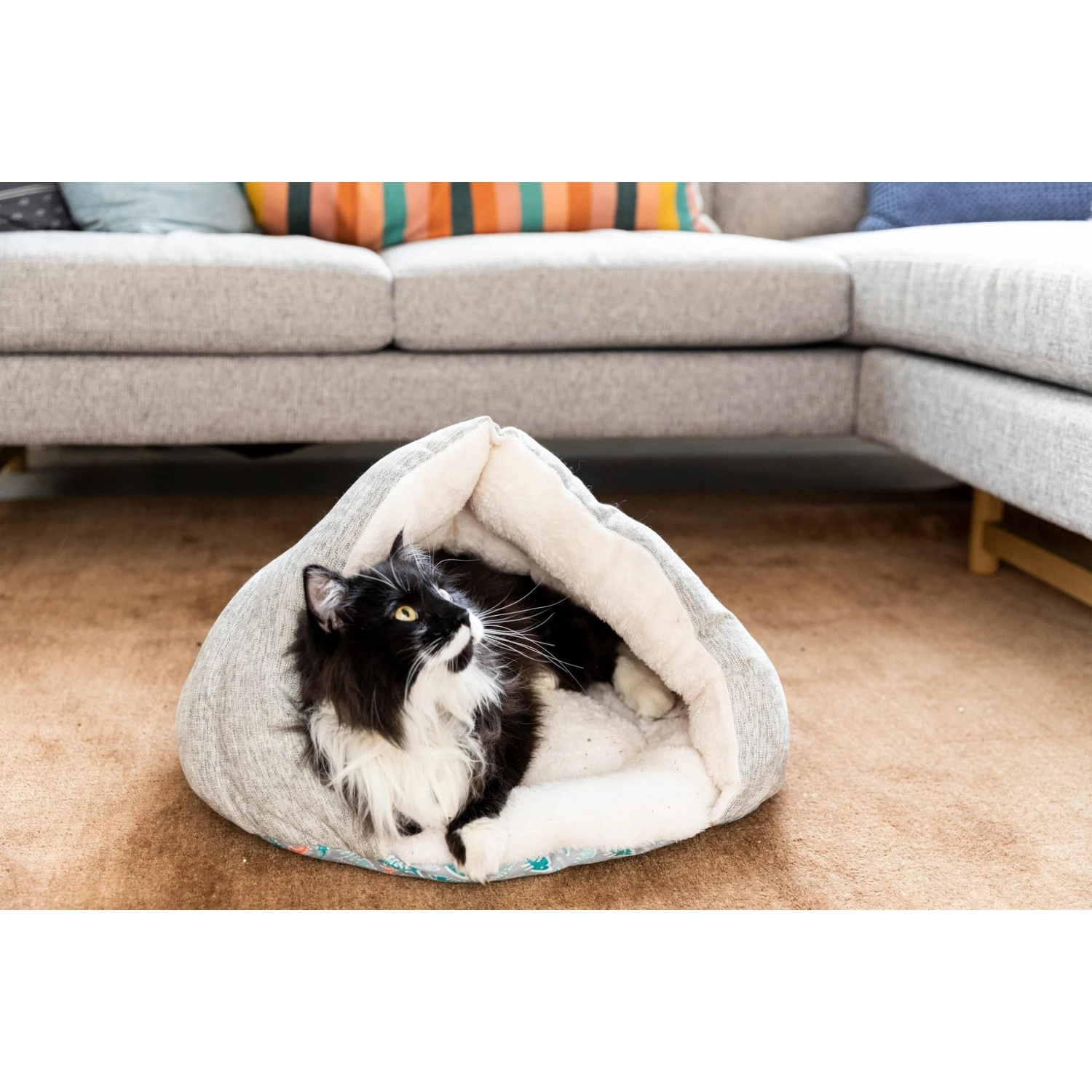 Kitty Kasa Hut Cat Bed 4 Kitty Kasa Hut Cat Bed - Image 2