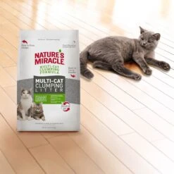 Nature's Miracle Intense Defense Scented Clumping Clay Cat Litter 14 Nature's Miracle Intense Defense Scented Clumping Clay Cat Litter -Pet Supplies Store 633374 PT5. AC SS1800 V1667948922