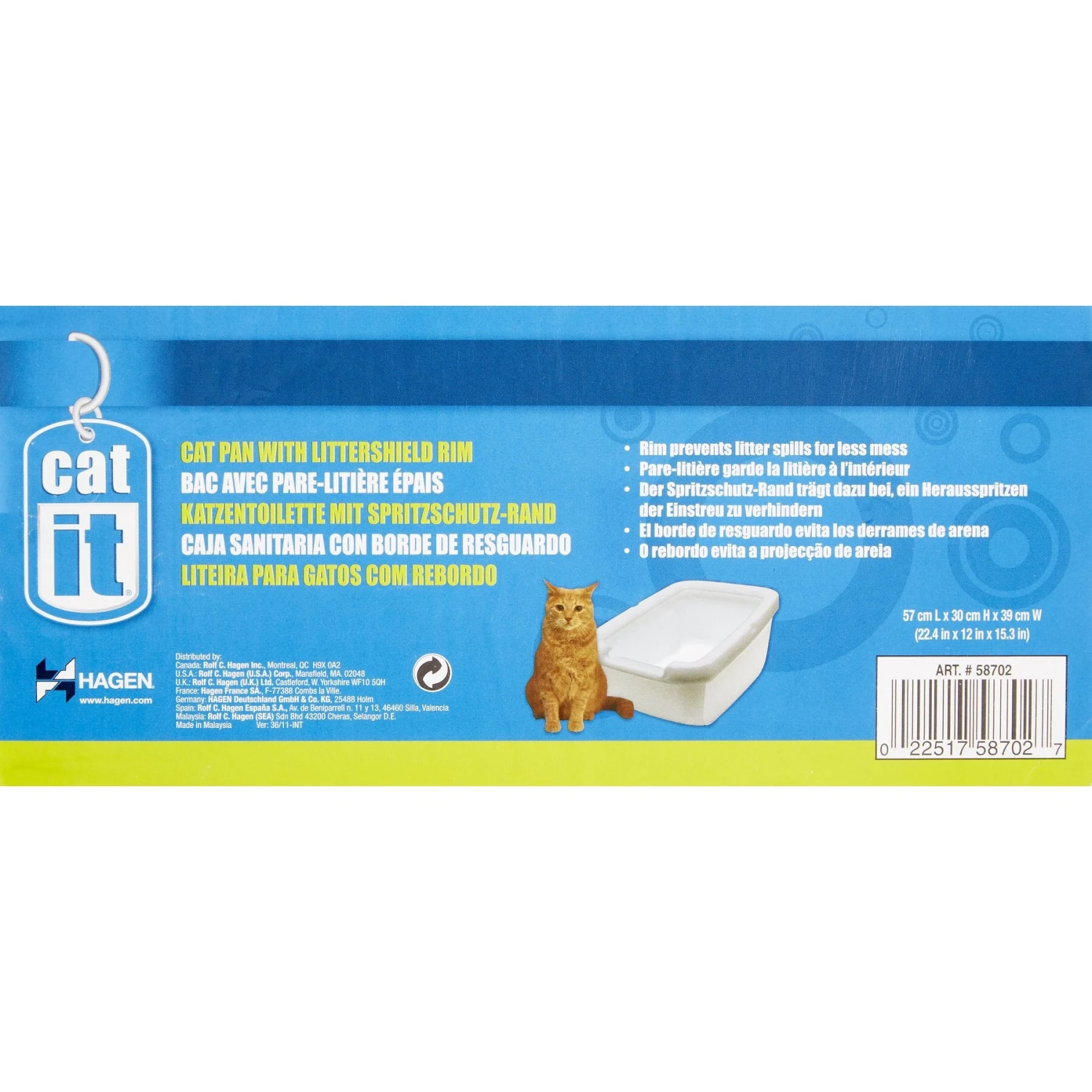 Catit Cat Pan With Rim 8 Catit Cat Pan With Rim - Image 6