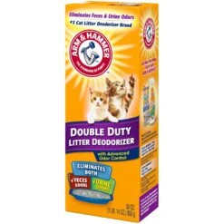 Arm & Hammer Litter Baking Soda Double Duty Cat Litter Deodorizer & Arm & Hammer Litter Slide Multi-Cat Scented Clumping Clay Cat Litter -Pet Supplies Store 653654 PT3. AC SS1800 V1665504926