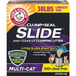 Arm & Hammer Litter Baking Soda Double Duty Cat Litter Deodorizer & Arm & Hammer Litter Slide Multi-Cat Scented Clumping Clay Cat Litter -Pet Supplies Store 653654 PT5. AC SS1800 V1665505220