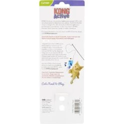 KONG Active Feather Teaser Cat Toy, Color Varies -Pet Supplies Store 66578 PT8. AC SS1800 V1602882679