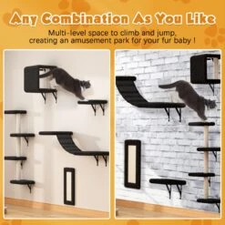 Coziwow Wall Mounted Shelves Set Cat Tree -Pet Supplies Store 665862 PT5. AC SS1800 V1690397956