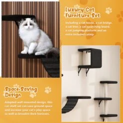 Coziwow Wall Mounted Shelves Set Cat Tree -Pet Supplies Store 665862 PT7. AC SS1800 V1668456890