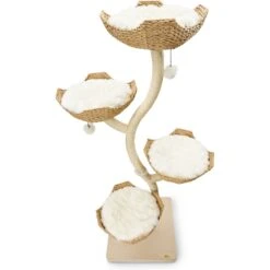 Mau Lifestyle Ivy Cat Tree, White, Large 12 Mau Lifestyle Ivy Cat Tree, White, Large -Pet Supplies Store 674790 PT3. AC SS1800 V1665780747