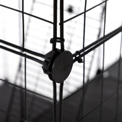 Coziwow DIY 4-Door Large Cat Cage Playpen, Black, 72-in -Pet Supplies Store 677126 PT7. AC SS1800 V1680112001