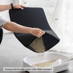 Hanamya Cat Litter Box With Scoop & Scratcher 13 Hanamya Cat Litter Box With Scoop & Scratcher -Pet Supplies Store 677142 PT2. AC SS1800 V1680728858