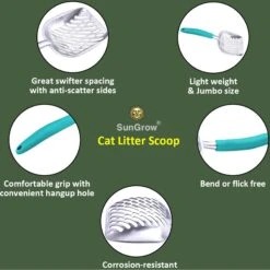 SunGrow Wide & Deep Metal Cat Litter Scooper -Pet Supplies Store 693254 PT3. AC SS1800 V1687197099