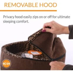 K&H Pet Products Thermo-Kitty Bed Deluxe Indoor Heated Cat Bed -Pet Supplies Store 69581 PT3. AC SS1800 V1624631853