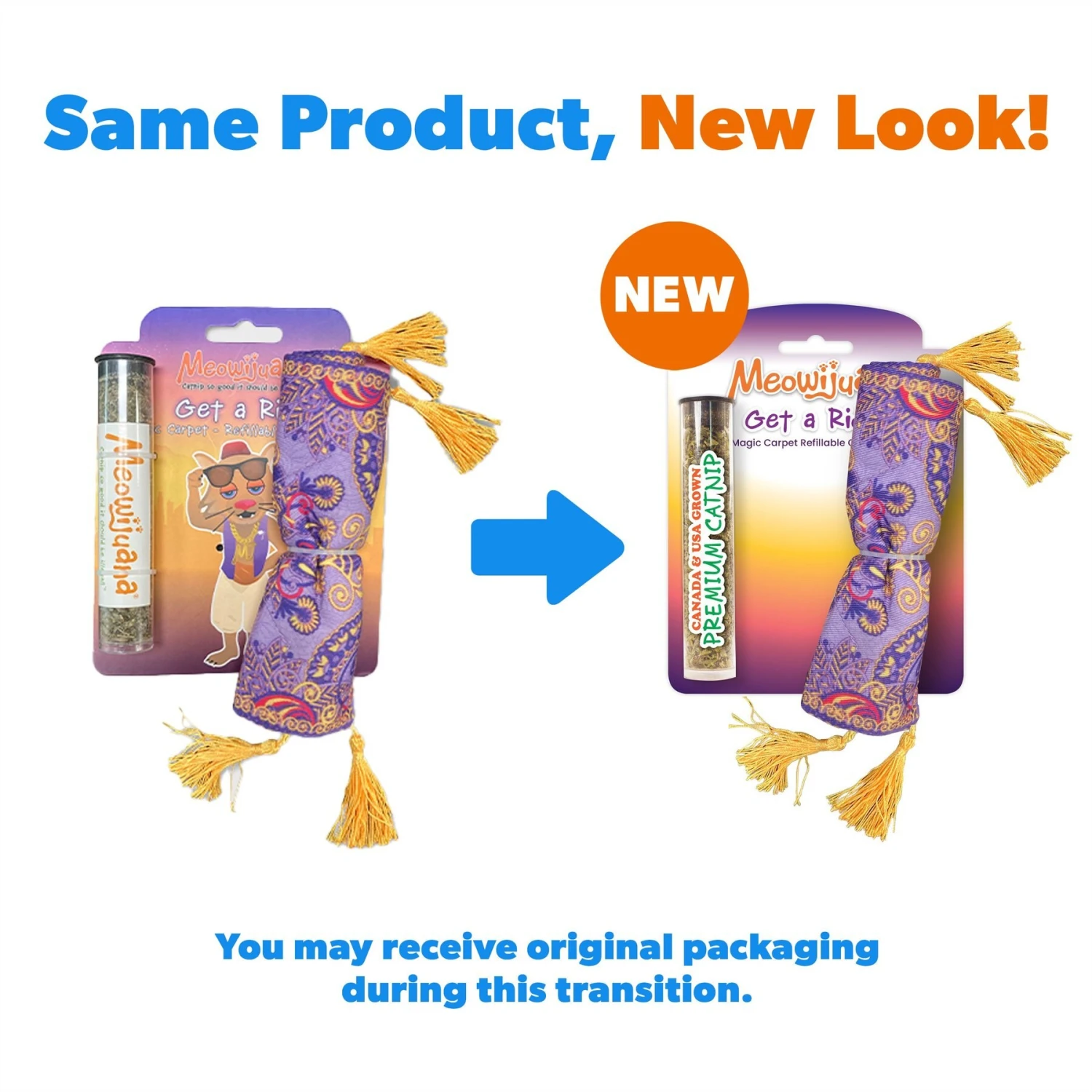 Meowijuana Refillable Get A Ride Magic Carpet Cat Toy 4 Meowijuana Refillable Get A Ride Magic Carpet Cat Toy - Image 2