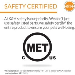 K&H Pet Products Thermo-Kitty Fashion Splash Indoor Heated Cat Bed -Pet Supplies Store 69677 PT4. AC SS1800 V1613067515