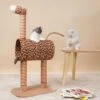 ZEZE Giraffe Tree With Tunnel & Scratcher Cat Furniture, Large 1 ZEZE Giraffe Tree With Tunnel & Scratcher Cat Furniture, Large -Pet Supplies Store 700534 MAIN. AC SS1800 V1668005966