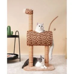 ZEZE Giraffe Tree With Tunnel & Scratcher Cat Furniture, Large 14 ZEZE Giraffe Tree With Tunnel & Scratcher Cat Furniture, Large -Pet Supplies Store 700534 PT5. AC SS1800 V1668024103
