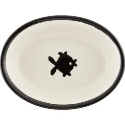 PetRageous Designs City Pets Oval Fish Ceramic Cat Dish 9 PetRageous Designs City Pets Oval Fish Ceramic Cat Dish -Pet Supplies Store 70241 PT7. AC SS1800 V1539704525
