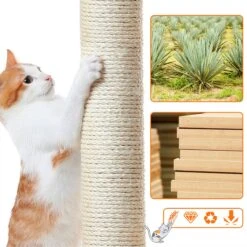 Yaheetech 76.5-in Tree With 3 Condos Cat Tree -Pet Supplies Store 705086 PT7. AC SS1800 V1686153620
