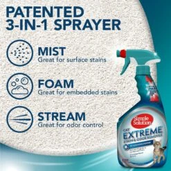 Simple Solution Extreme Cat Stain & Odor Remover 12 Simple Solution Extreme Cat Stain & Odor Remover -Pet Supplies Store 71105 PT5. AC SS1800 V1588188053