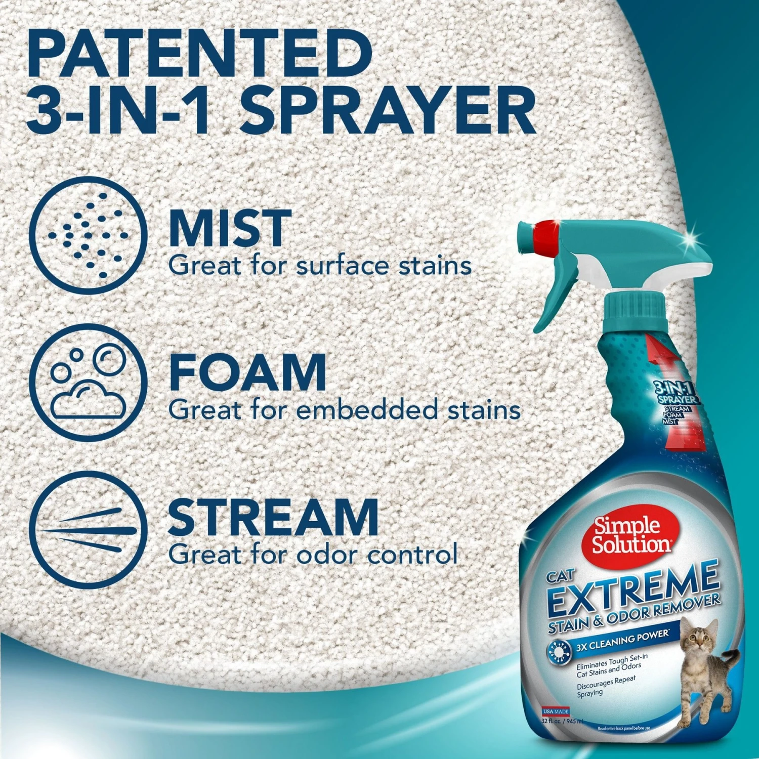 Simple Solution Extreme Cat Stain & Odor Remover 7 Simple Solution Extreme Cat Stain & Odor Remover - Image 5