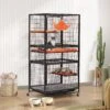 Coziwow 3-Door Heavy Duty Cat Cage Playpen With Wheels -Pet Supplies Store 712878 MAIN. AC SS1800 V1682006315