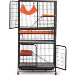 Coziwow 3-Door Heavy Duty Cat Cage Playpen With Wheels -Pet Supplies Store 712878 PT3. AC SS1800 V1681936500