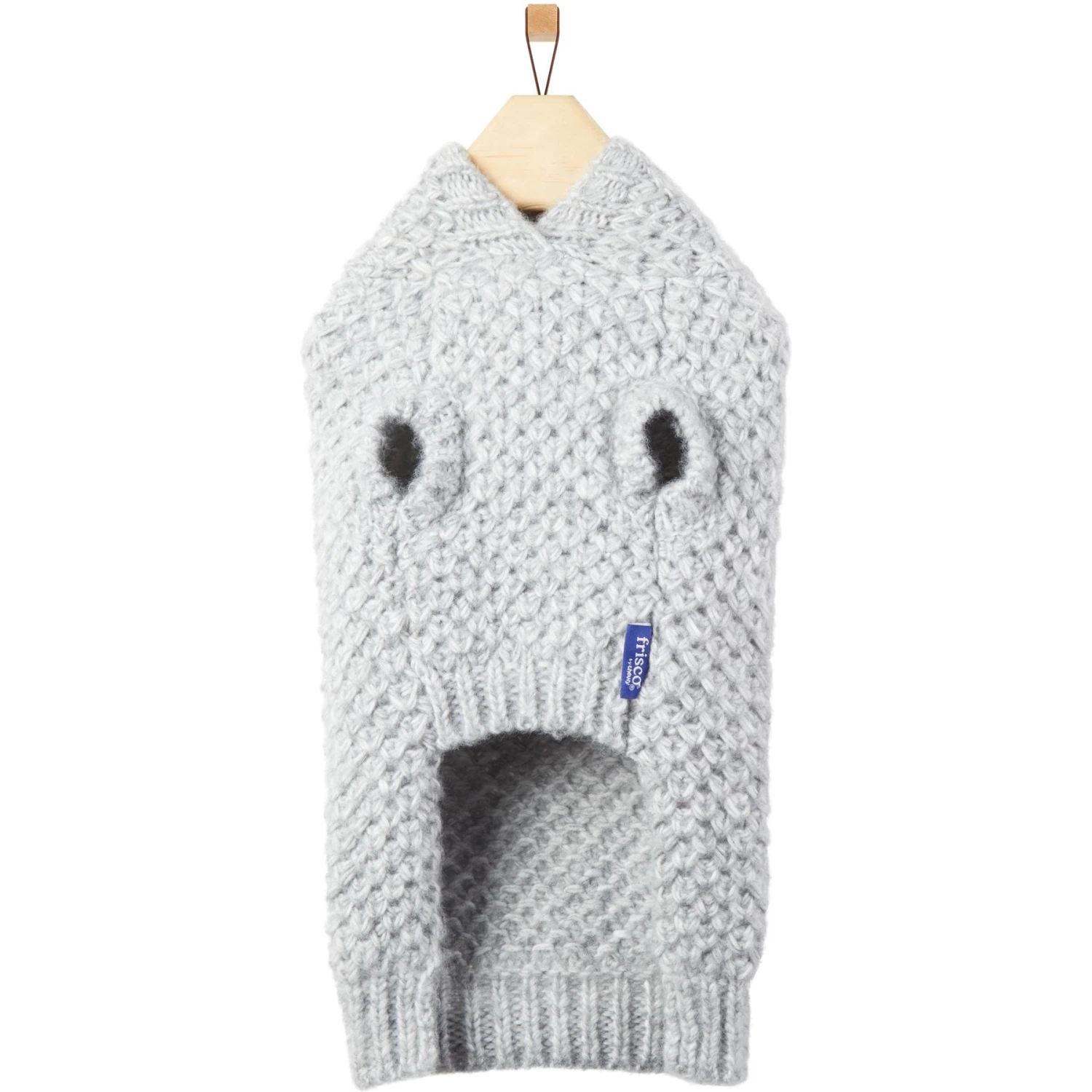 Frisco Heathered Chunky Dog & Cat Hooded Sweater 7 Frisco Heathered Chunky Dog & Cat Hooded Sweater - Image 5