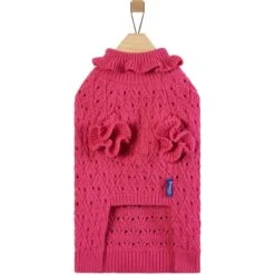 Frisco Ruffle Knit Pointelle Dog & Cat Turtleneck Sweater 14 Frisco Ruffle Knit Pointelle Dog & Cat Turtleneck Sweater -Pet Supplies Store 720646 PT4. AC SS1800 V1693234237